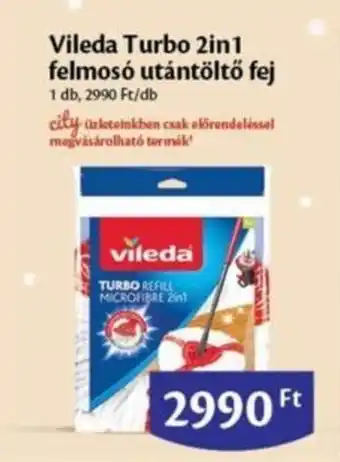 Vileda Turbo 2in1 felmosó utántöltő fej