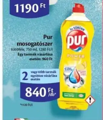 EcoFamily Pur mosogatószer 750ml ajánlat