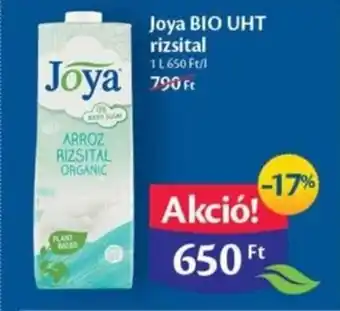 EcoFamily Joya BIO UHT rizsital 1l ajánlat