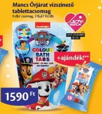 Mancs Őrjárat vízszínező tablettacsomag