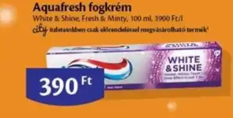 EcoFamily Aquafresh fogkrém 100ml ajánlat