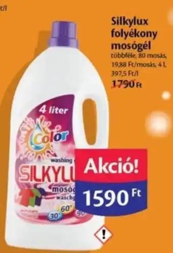 EcoFamily Silkylux folyékony mosógél 4l ajánlat