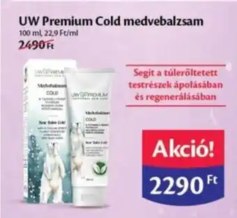 EcoFamily UW Premium Cold medvebalzsam 100 ml ajánlat