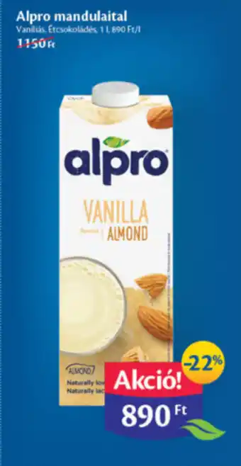 EcoFamily Alpro mandulaital 1l ajánlat