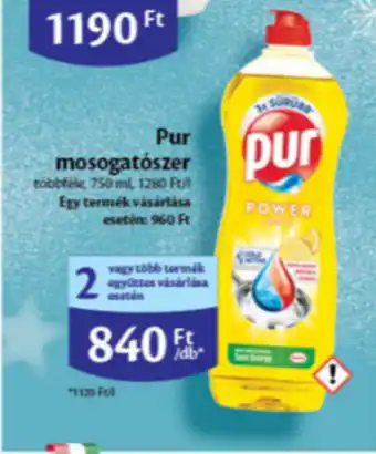 EcoFamily Pur mosogatószer 750ml ajánlat