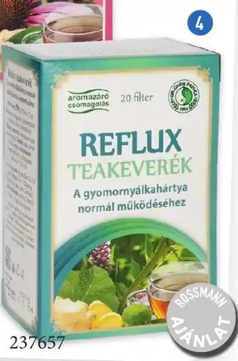 Rossmann 4 DR CHEN REFLUX TEA ajánlat