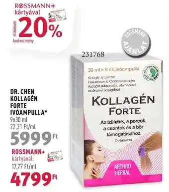 DR CHE KOLLAGÉN FORTE IVÓAMPULLA 270ml
