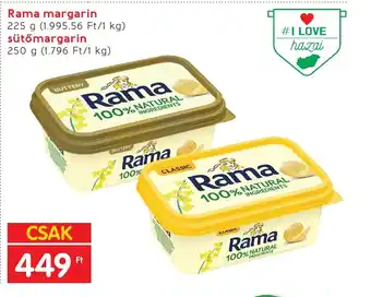 Interspar Rama margarin 225 g ajánlat