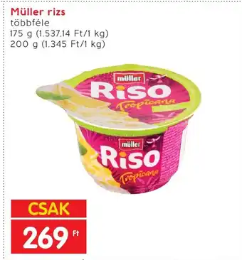 Interspar Müller rizs 200g ajánlat