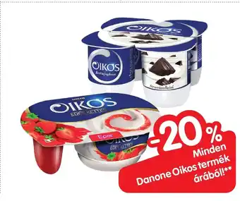 Interspar Minden Danone Oikos termék árából ajánlat