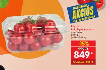 Interspar Fürtös koktélparadicsom 500 g ajánlat