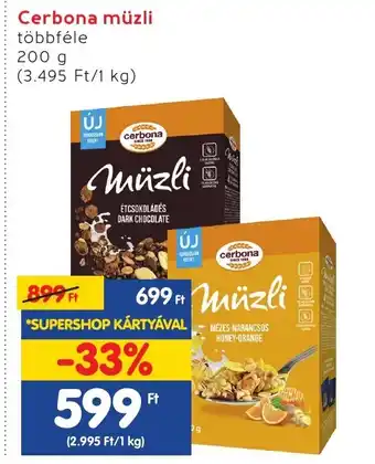 Cerbona müzli 200g