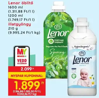 Interspar Lenor öblítő 1600 ml illatgyöngy 210g ajánlat