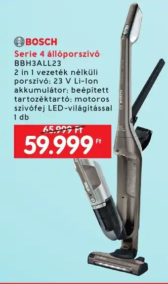 Interspar BOSCH Serie 4 állóporszívó ajánlat