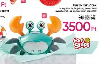 kúszó rák játék 1 db