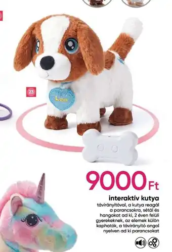 interaktív kutya 1 db