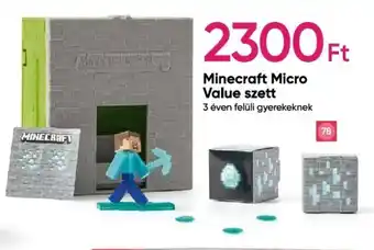 Minecraft Micro Value szett