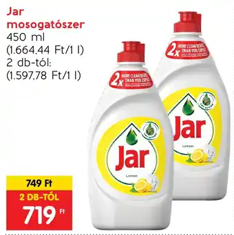 Spar Jar mosogatószer 450 ml ajánlat