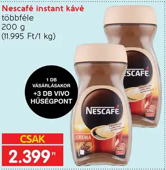 Spar Nescafé instant kávé 200 g ajánlat