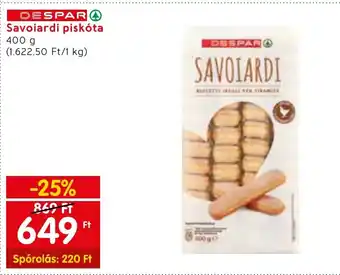 SPAR Savoiardi piskóta 400 g