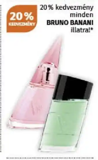Müller minden BRUNO BANANI illatra! ajánlat