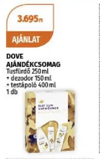 Müller DOVE AJÁNDÉKCSOMAG 150 - 400 ml ajánlat