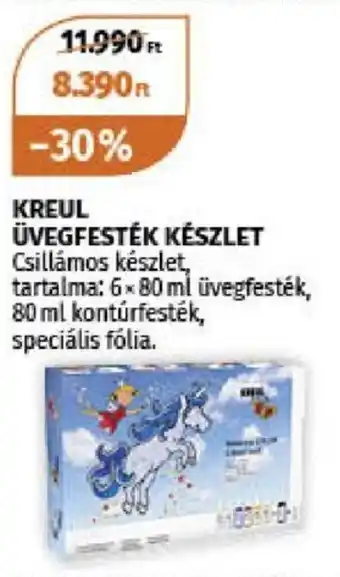 Müller KREUL ÜVEGFESTÉK KÉSZLET ajánlat