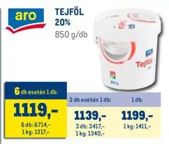 TEJFÖL 20% 850 g