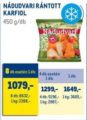 Metro NÁDUDVARI RÁNTOTT 450g ajánlat