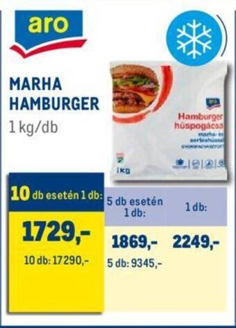 Metro MARHA HAMBURGER 1kg ajánlat