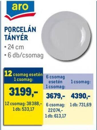Metro aro PORCELÁN TÁNYÉR ajánlat