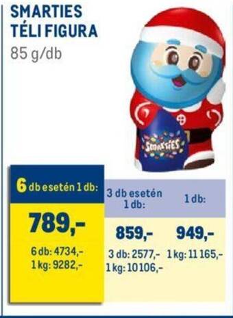 Metro SMARTIES TÉLI FIGURA 85g ajánlat