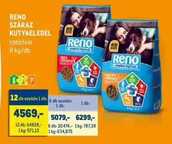Metro RENO SZÁRAZ KUTYAELEDEL 8kg ajánlat