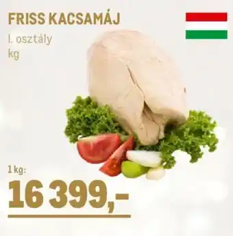 FRISS KACSAMÁJ 1kg