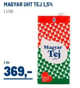 Metro MAGYAR UHT TEJ 1l ajánlat