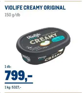 Metro VIOLIFE CREAMY ORIGINAL 150g ajánlat