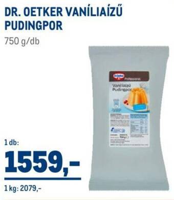 Metro DR OETKER VANÍLIAÍZŰ PUDINGPOR 750g ajánlat