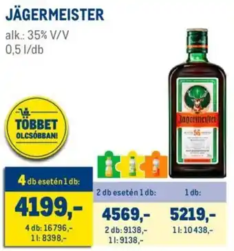 Metro JÄGERMEISTER 0,5l ajánlat