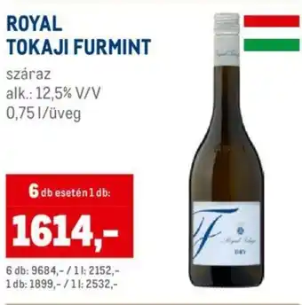 Metro ROYAL TOKAJI FURMINT 0,75l ajánlat
