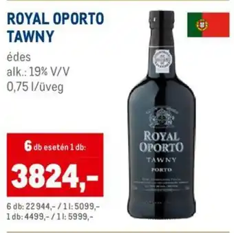 Metro ROYAL OPORTO TAWNY 0,75l ajánlat