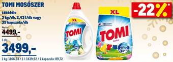 Metro TOMI MOSÓSZER 3kg ajánlat