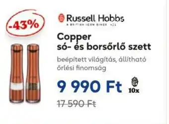 Metro Russell Hobbs Copper só- és borsóőrlő szett ajánlat
