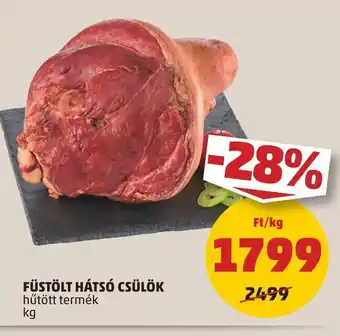 PENNY FÜSTÖLT HÁTSÓ CSÜLÖK 1 kg ajánlat