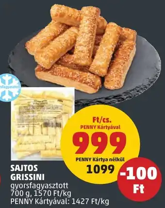 PENNY SAJTOS GRISSINI 700 g ajánlat