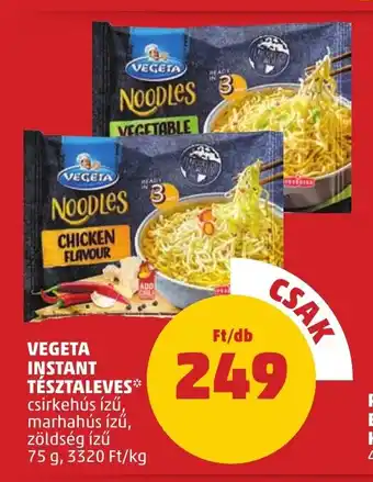 PENNY VEGETA INSTANT TÉSZTALEVES 75 g ajánlat