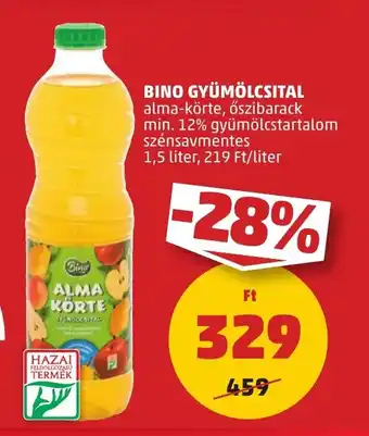 PENNY BINO GYÜMÖLCSITAL 1,5 l ajánlat