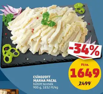PENNY CSÍKOZOTT MARHA PACAL 900 g ajánlat