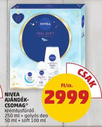 PENNY NIVEA AJÁNDÉK-CSOMAG 250 - 50 ml ajánlat