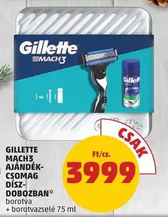PENNY GILLETTE MACH3 DÍSZ-DOBOZBAN 75 ml ajánlat