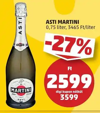PENNY ASTI MARTINI 0,75 l ajánlat